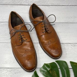 Cole Haan Modern Classics Wingtip Oxford in British Tan 11M D4